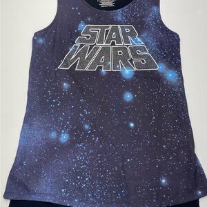 Rock & Republic Star Wars Collab. Women’s Tank SM Glitter Glow in the Dark